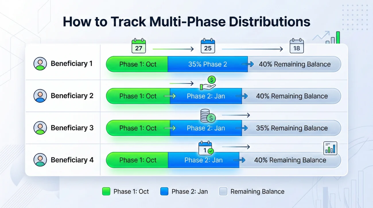 Tracking Beneficiary Payouts And Remaining Balances