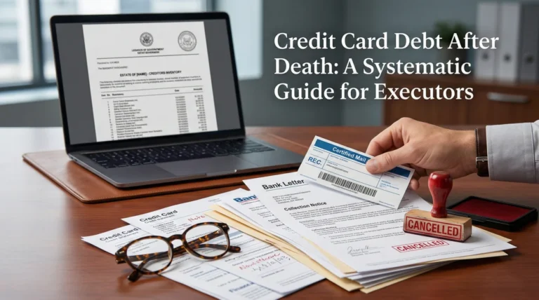 Credit Card Debt After Death: What Executors Commonly Do, What to Pause, and What to Record