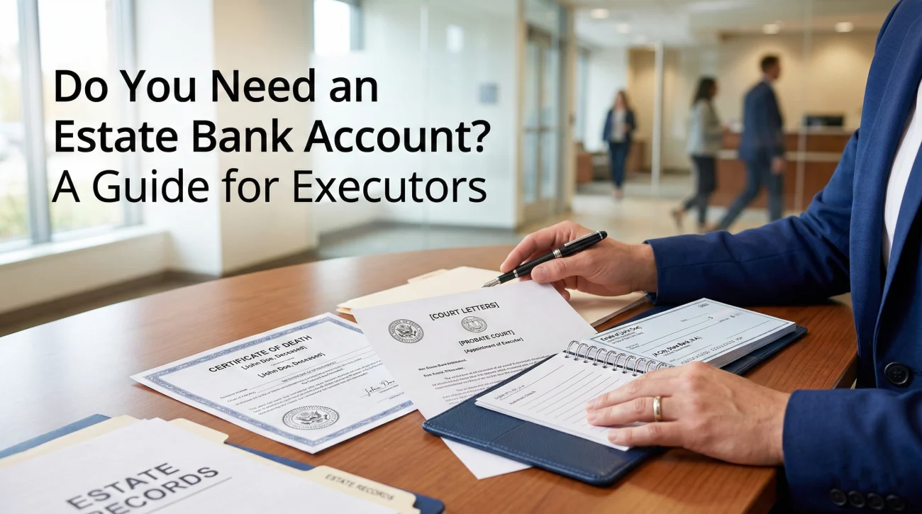 Do You Need An Estate Bank Account
