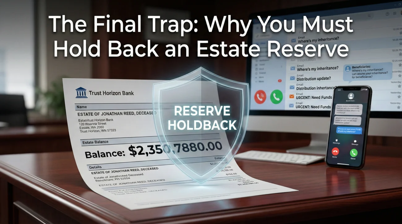 Estate Reserve Holdback