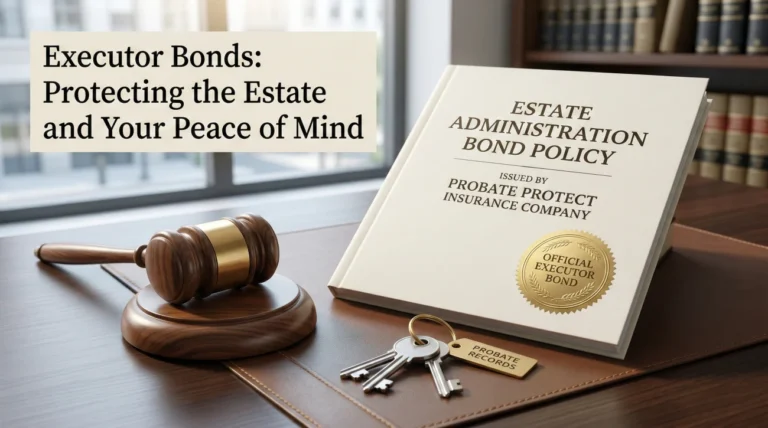 Executor Bond and Probate Bond Checklist: When It Comes Up and What to Expect