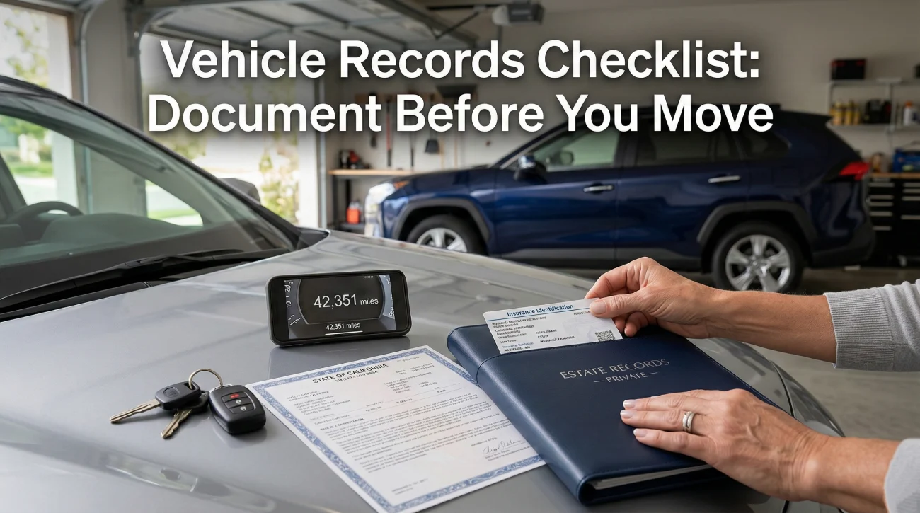 Executor Vehicle Checklist