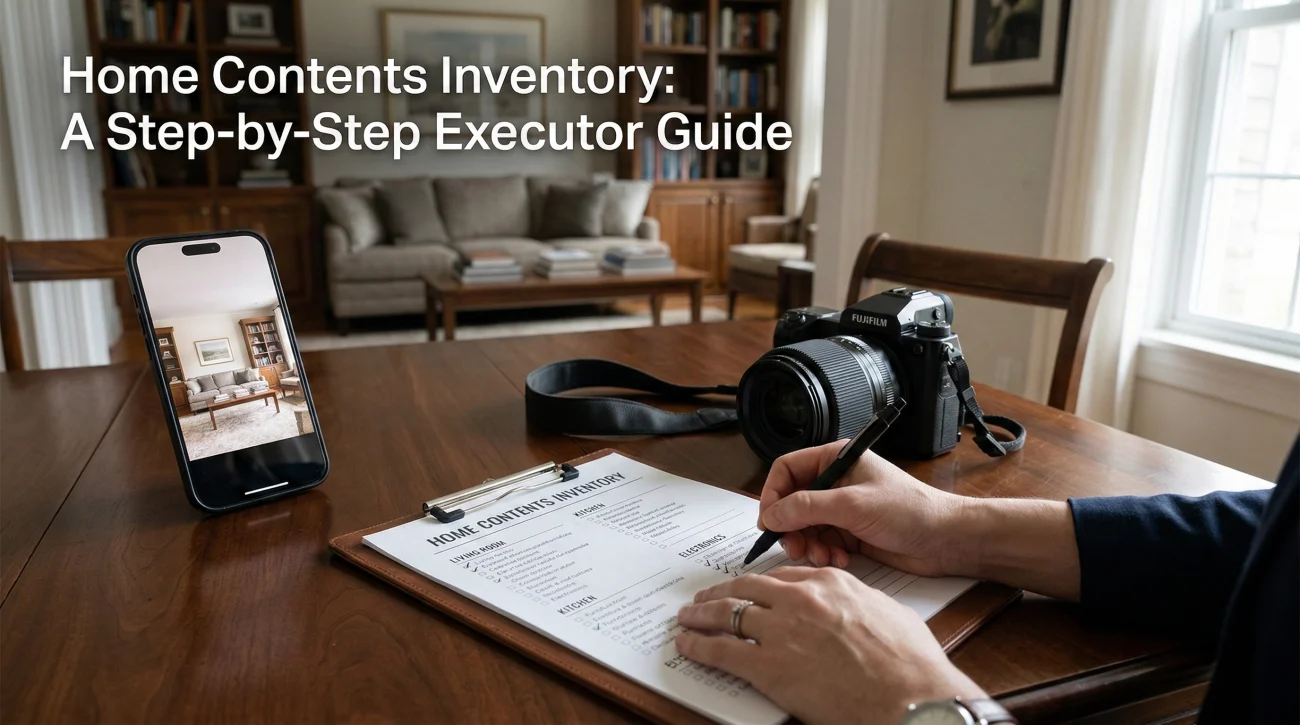 Home Contents Inventory Checklist