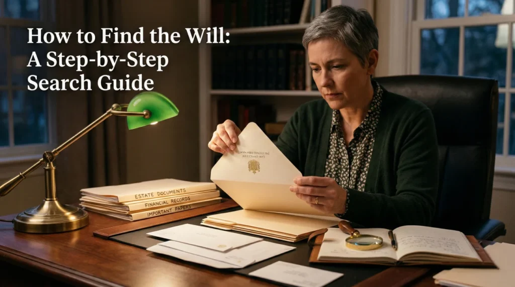 How To Find A Will After Death