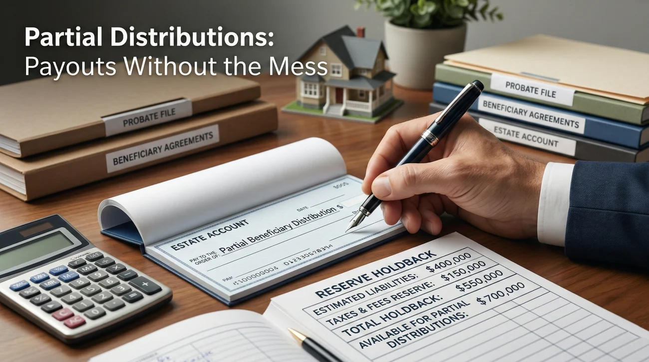 Partial Distribution Estate
