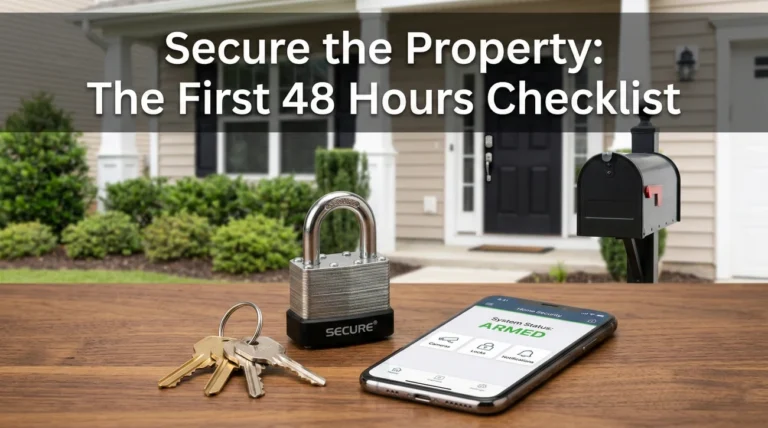 Secure the Property After Death: House, Mail, and Identity Theft Checklist
