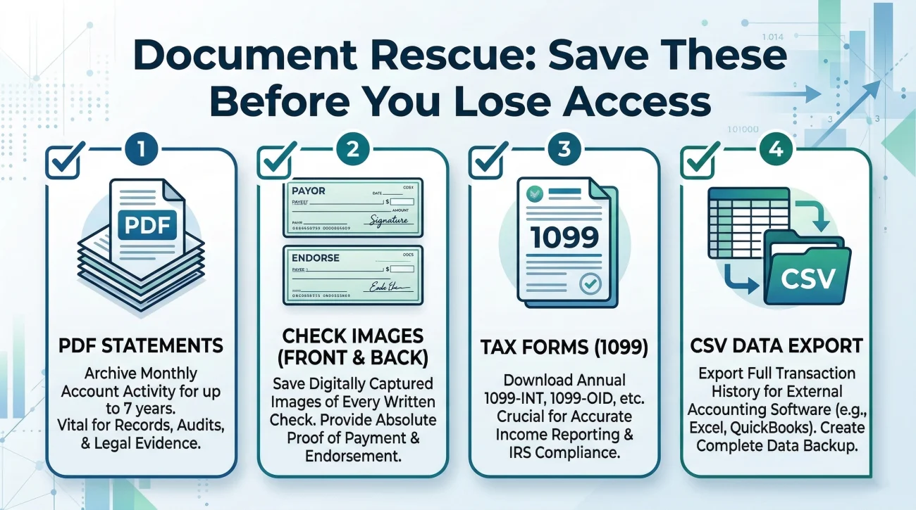 Bank Document Archive Requirements