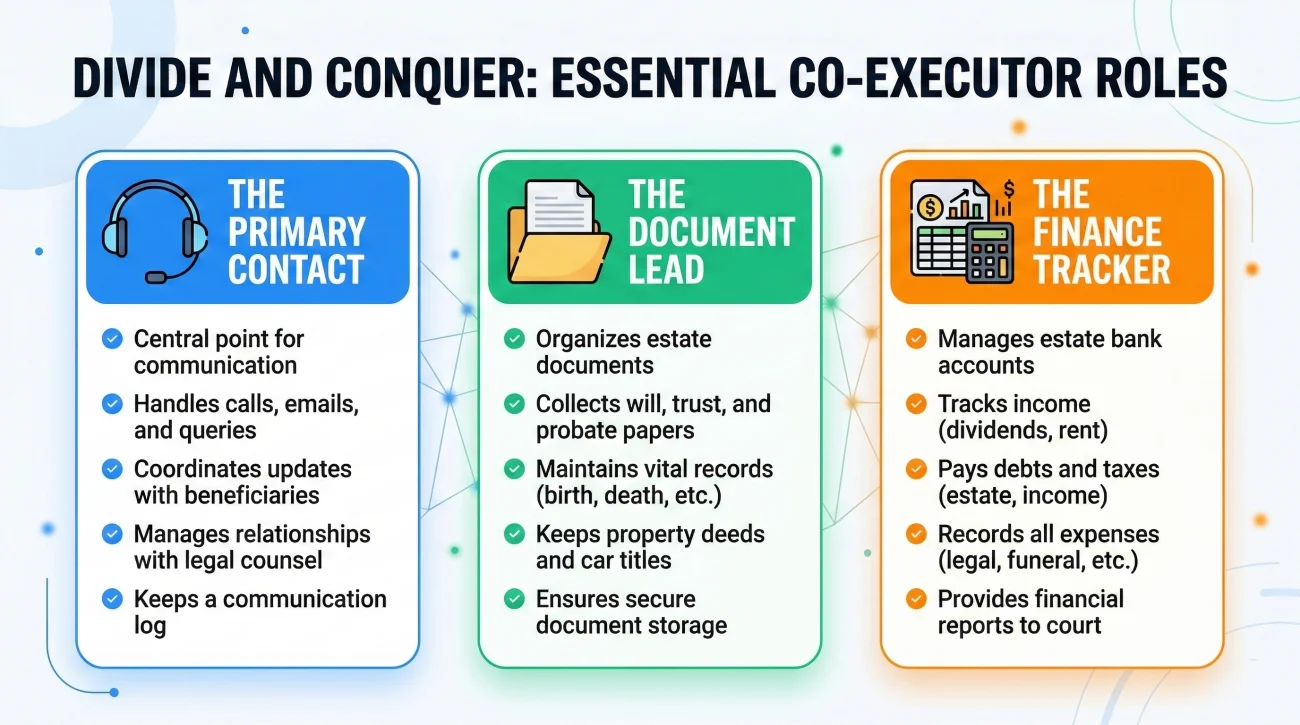 Core Roles For Estate Administration Team