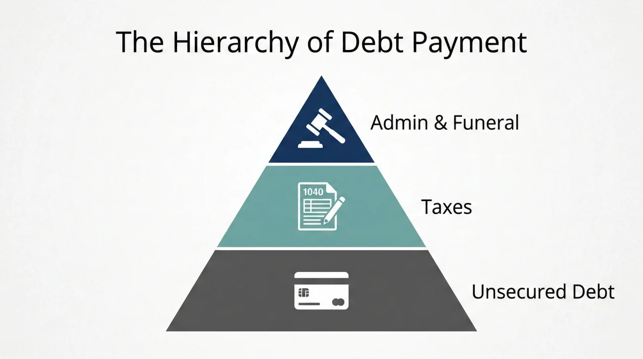 Creditor Payment Priority Tier Pyramid