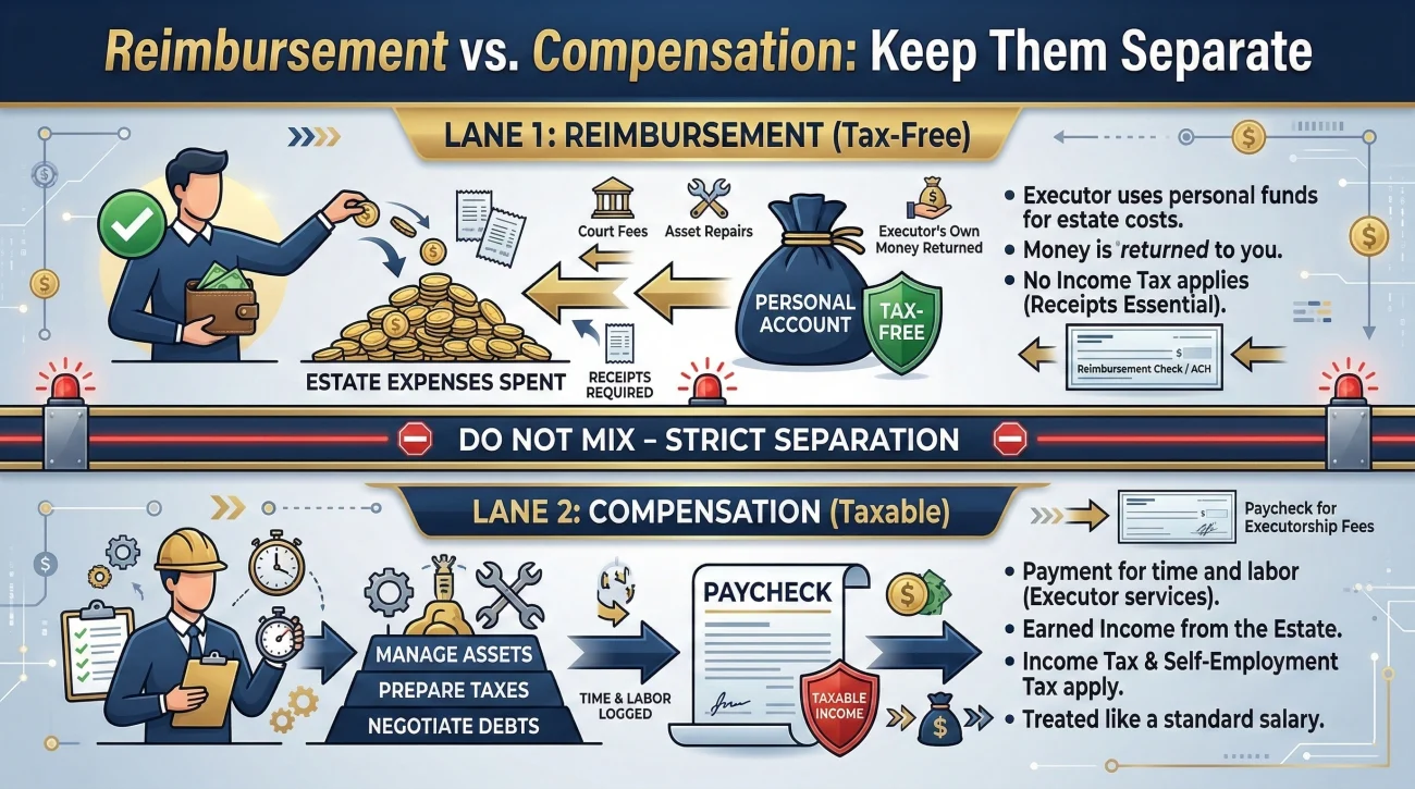 Difference Between Executor Fees And Out Of Pocket Reimbursement