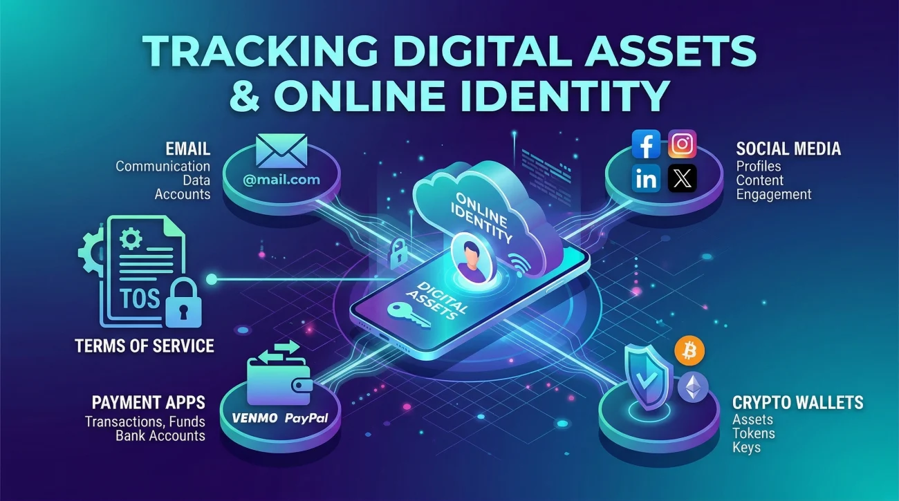 Digital Asset Tracking For Executors