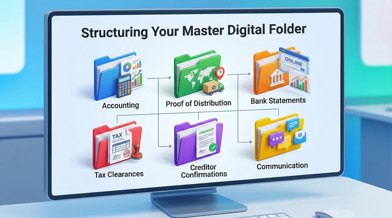 Digital Folder Hierarchy For Estate Records