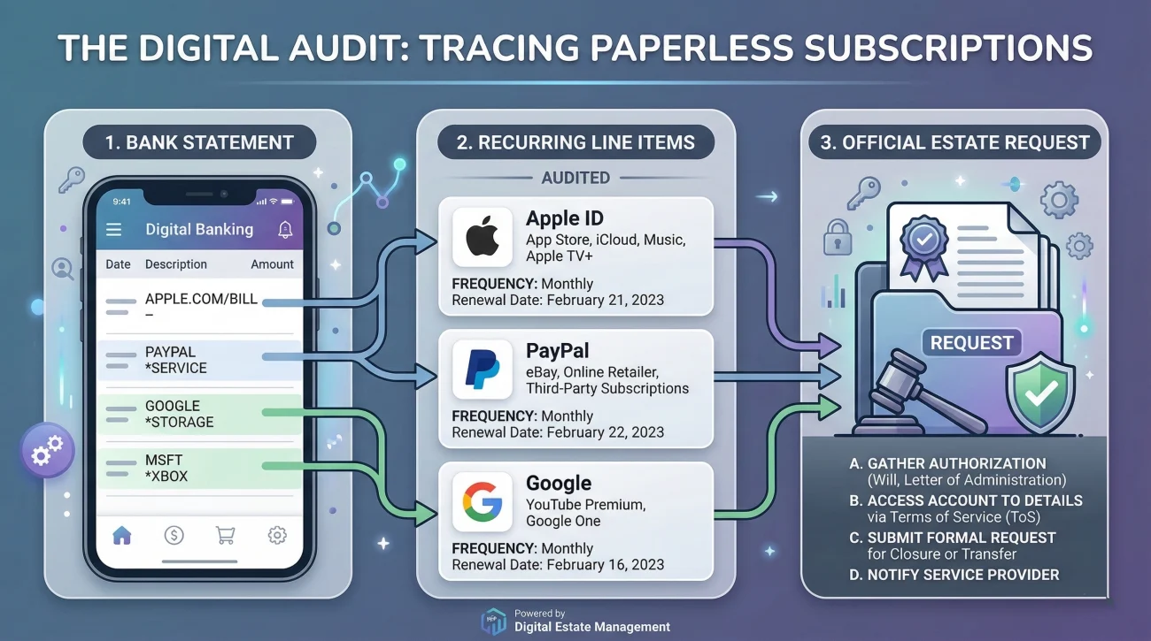 Digital Subscription Tracking Method