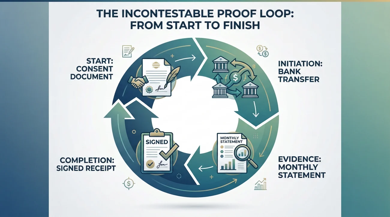 Estate Distribution Proof Loop Example