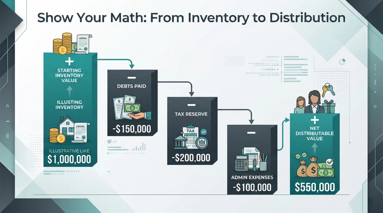 Estate Financial Accounting And Distribution Math