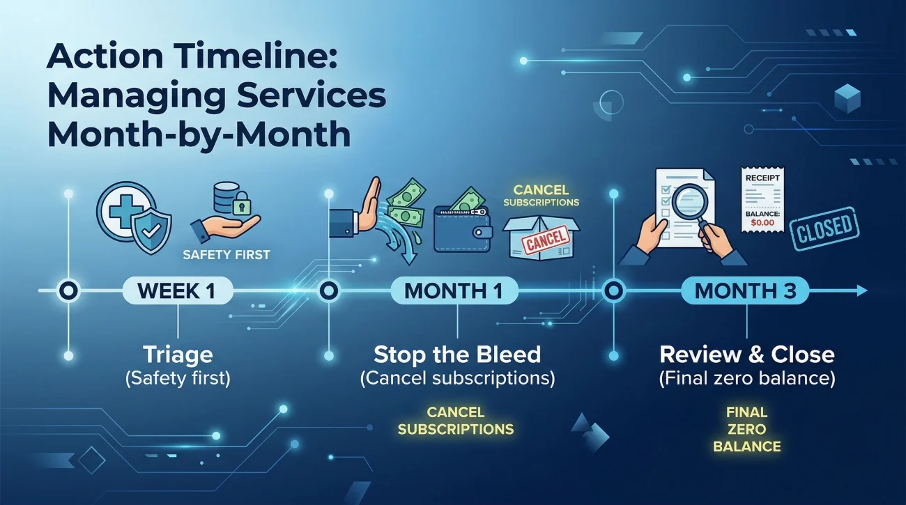 Executor Bill Management Timeline