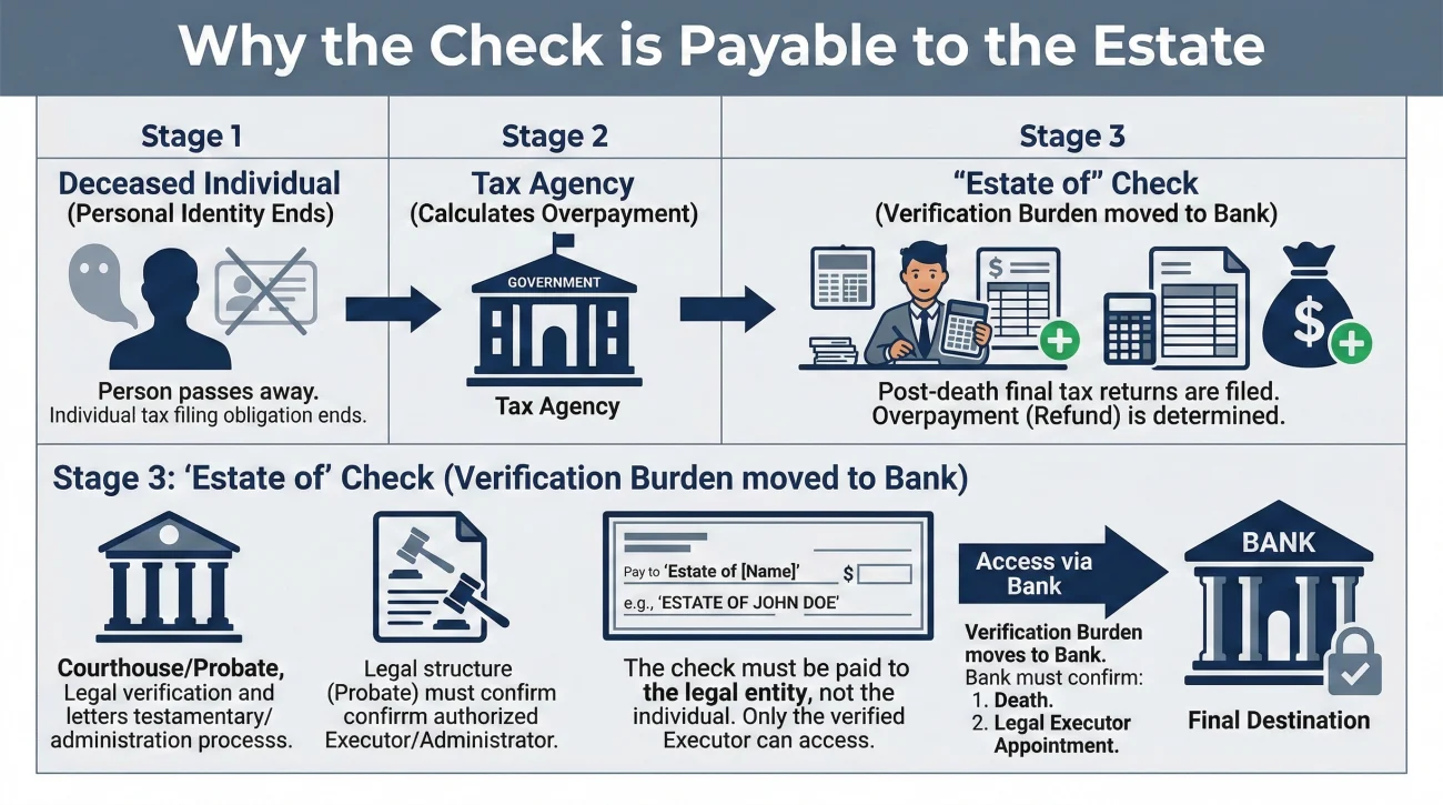 Government Refund Payee Transition Process