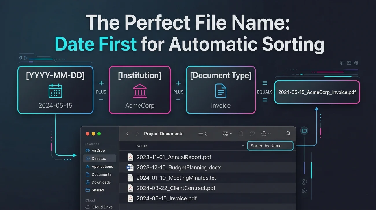 Standardized Estate File Naming Convention