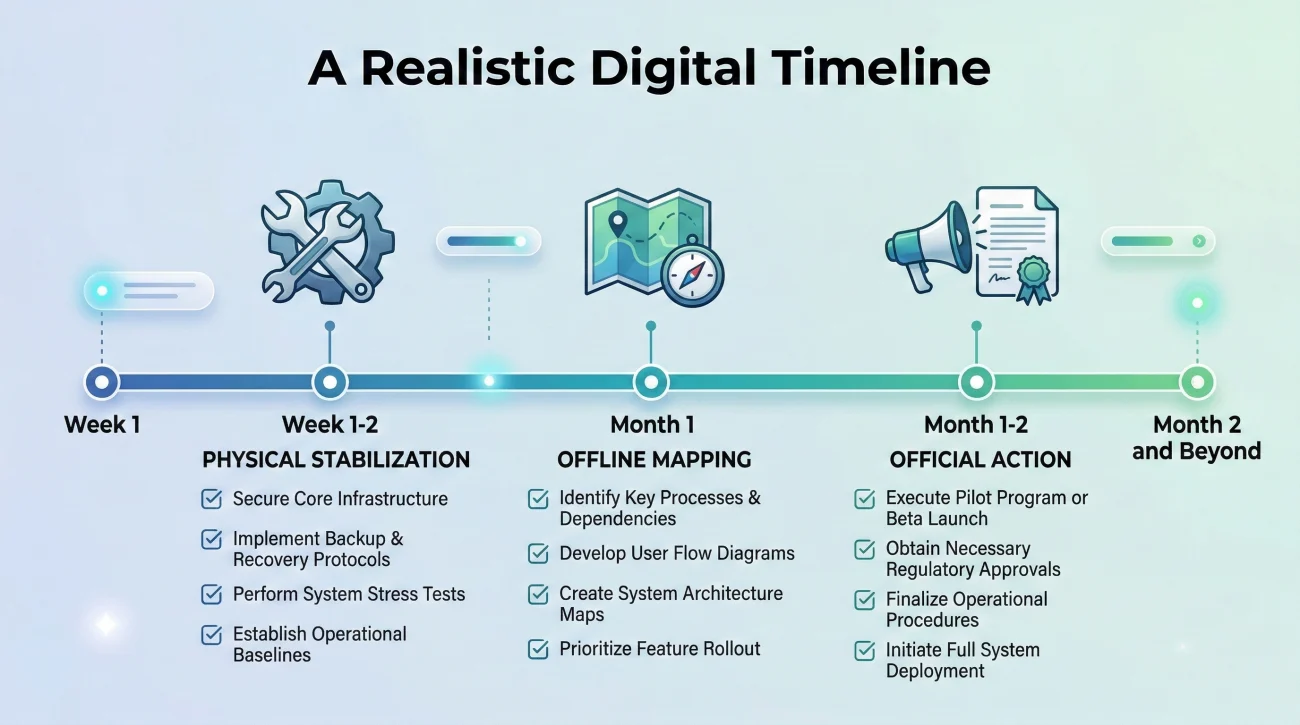 Step By Step Timeline For Digital Estate Management