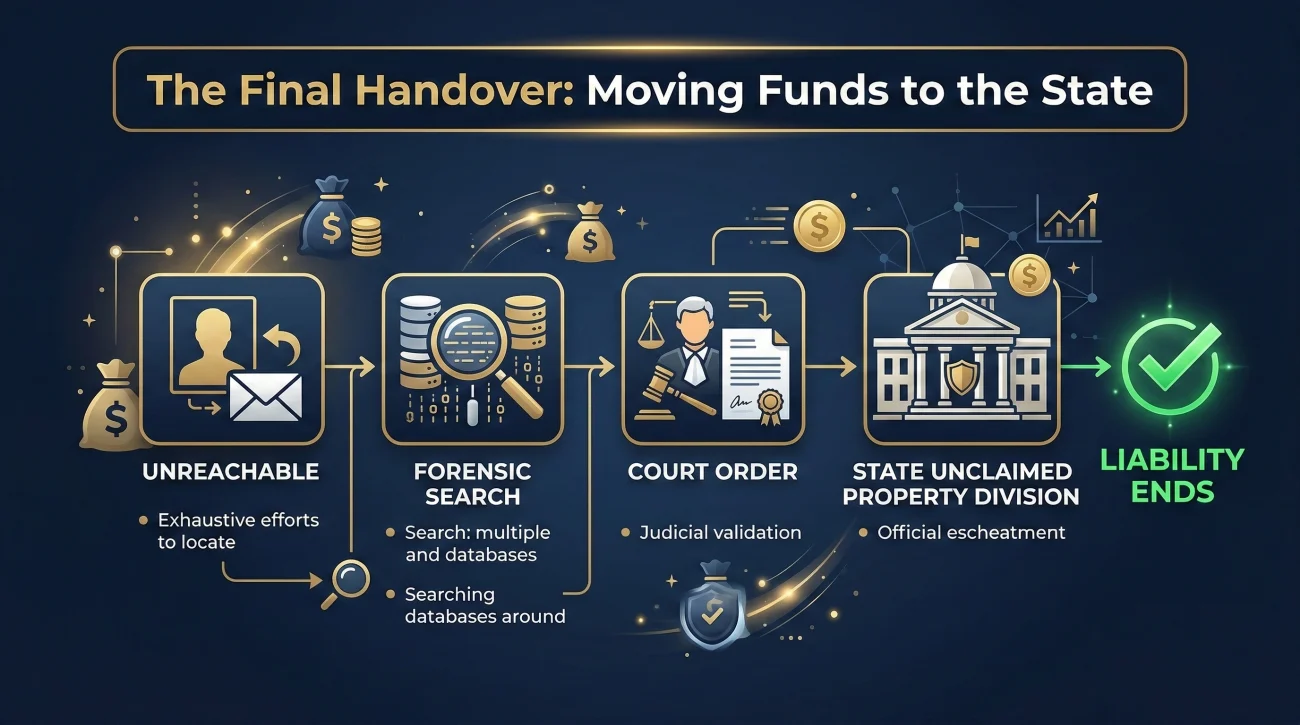 Succession Path For Unclaimed Estate Funds To State Registry
