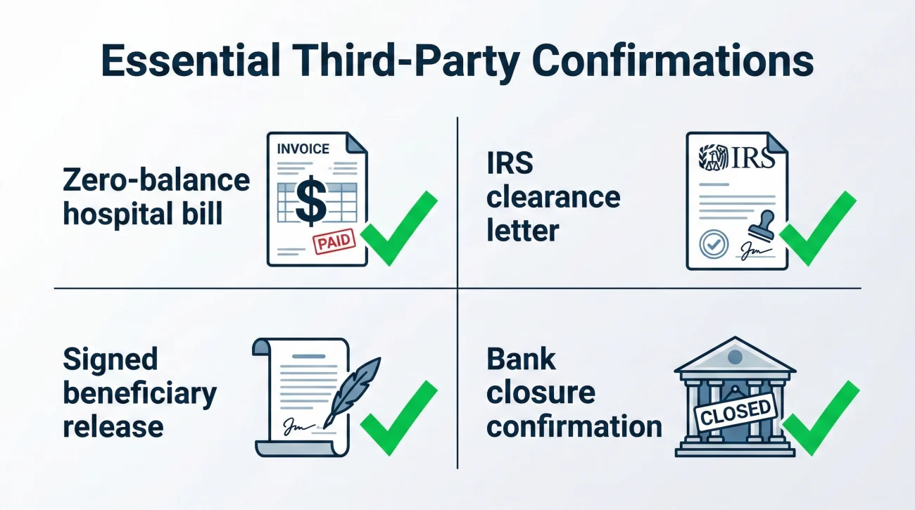 Third Party Receipts And Confirmation Checklist