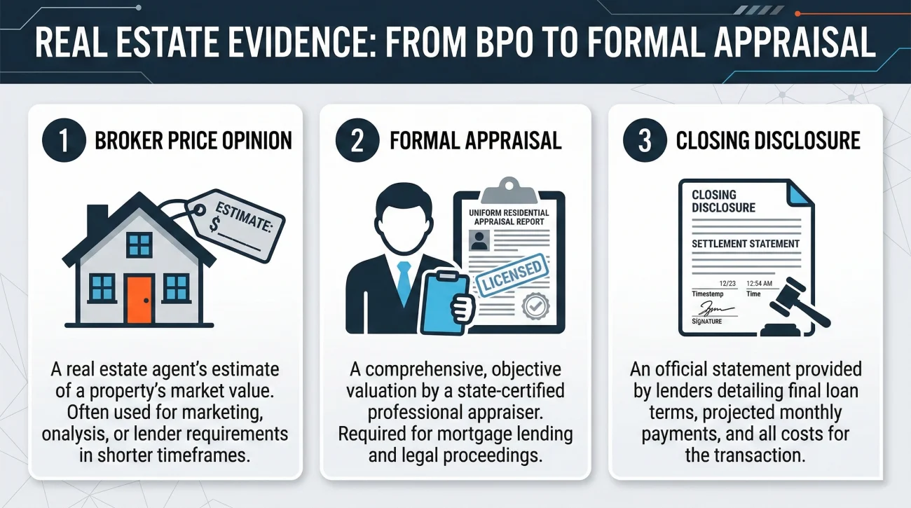 Three Tiers Of Real Estate Valuation Evidence