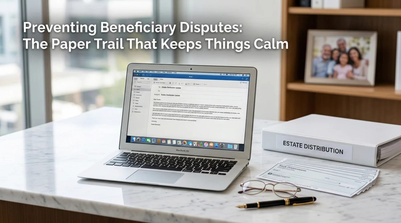 Beneficiary Disputes Estate Distribution