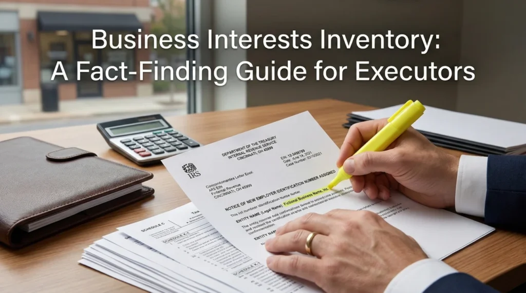 Business Interests Inventory Checklist