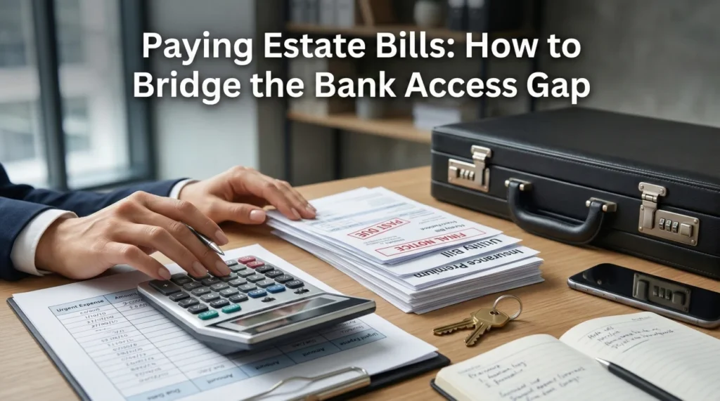 Paying Bills As Executor Without Bank Access