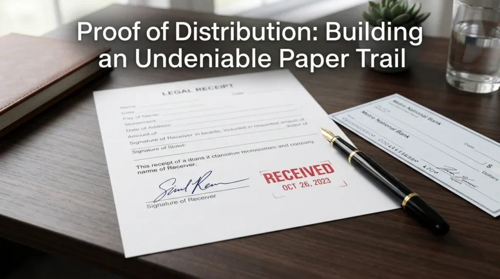 Proof Of Distribution Executor